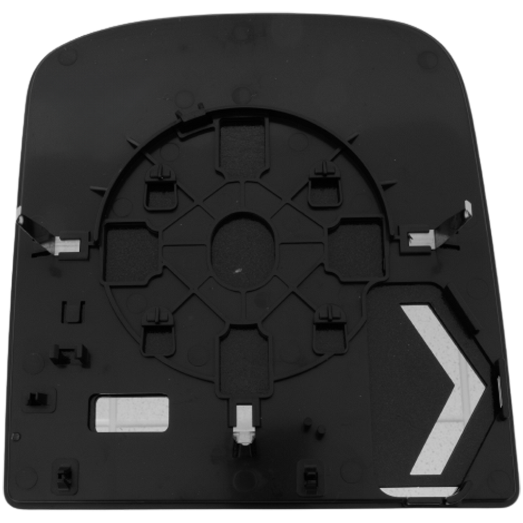 SILVERADO/SIERA 07-19 TOWING MIRROR GLASS LH, Upper, Non-Heated, w/o Backing Plate, BSD, and Signal light, Fits Mirrors w/o Spot Light, (Silverado/Sierra 2500/3500 15-19, 1st Design)