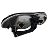 CAMARO 98-02 CLEAR HEAD LAMP RH AND LH, Composite, Lens and Housing, Halogen, Black Interior