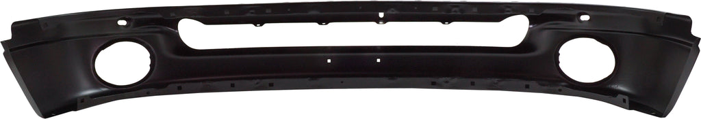 RAM 1500 02-08 FRONT BUMPER, Face Bar, Steel, Black, Fits 2-pc Type Bumper (03-09 RAM 2500/3500)