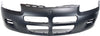 STRATUS 01-03 FRONT BUMPER COVER, Primed, w/o Fog Light Holes, Sedan