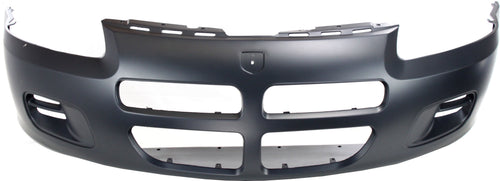 STRATUS 01-03 FRONT BUMPER COVER, Primed, w/o Fog Light Holes, Sedan