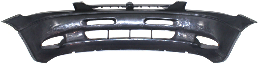 CARAVAN 96-00 FRONT BUMPER COVER, Prmd Top, Txtd Cool Gray Bttm, w/o Fog Light Holes (LE, 96-98/Base/SE Models, 99-00)