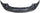 CARAVAN 96-00 FRONT BUMPER COVER, Prmd Top, Txtd Cool Gray Bttm, w/o Fog Light Holes (LE, 96-98/Base/SE Models, 99-00)