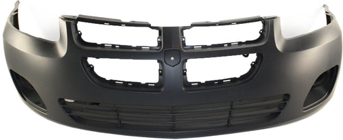 STRATUS 04-06 FRONT BUMPER COVER, Primed, w/ Fog Light Holes, Sedan