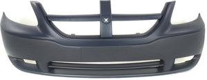 CARAVAN 05-07 FRONT BUMPER COVER, Primed, w/ Fog Light Holes, SE model