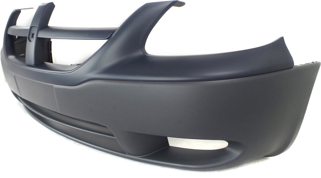 CARAVAN 05-07 FRONT BUMPER COVER, Primed, w/ Fog Light Holes, SE model