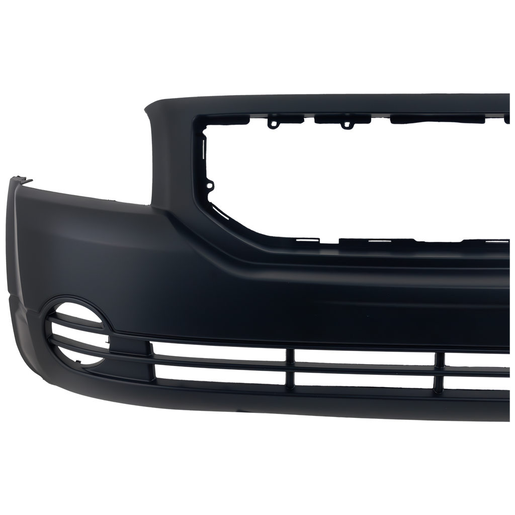 CALIBER 07-12 FRONT BUMPER COVER, Primed, w/o Fog Light Holes - CAPA