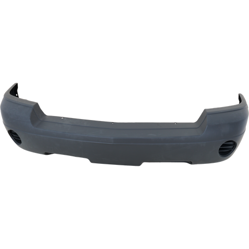 DAKOTA 05-07 FRONT BUMPER COVER, Textured, w/o Molding Holes and Fog Light Holes - CAPA