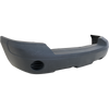 DAKOTA 05-07 FRONT BUMPER COVER, Textured, w/o Molding Holes and Fog Light Holes - CAPA