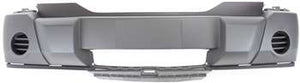 NITRO 07-09 FRONT BUMPER COVER, Textured, w/o Fog Light Holes - CAPA