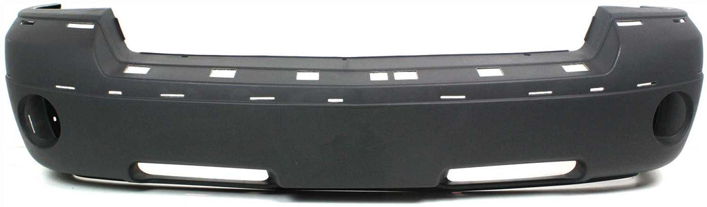 DAKOTA 05-07 FRONT BUMPER COVER, Textured, w/ Molding holes; w/ Fog Light Holes