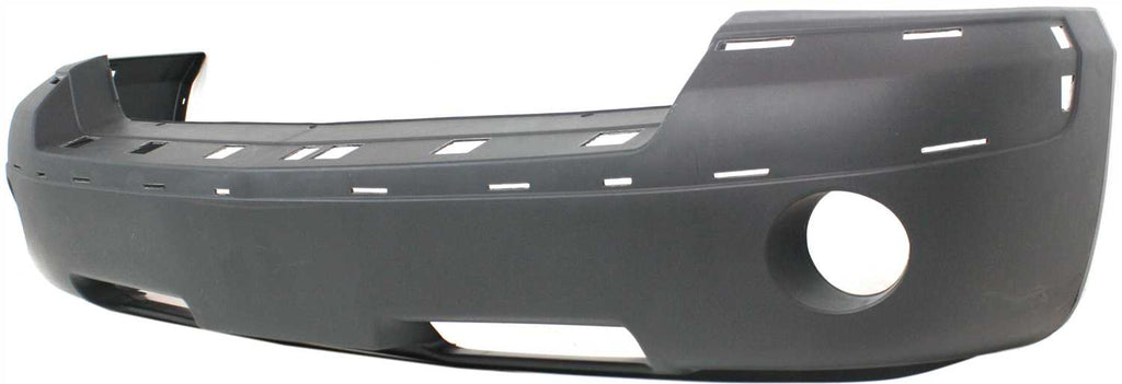 DAKOTA 05-07 FRONT BUMPER COVER, Textured, w/ Molding holes; w/ Fog Light Holes