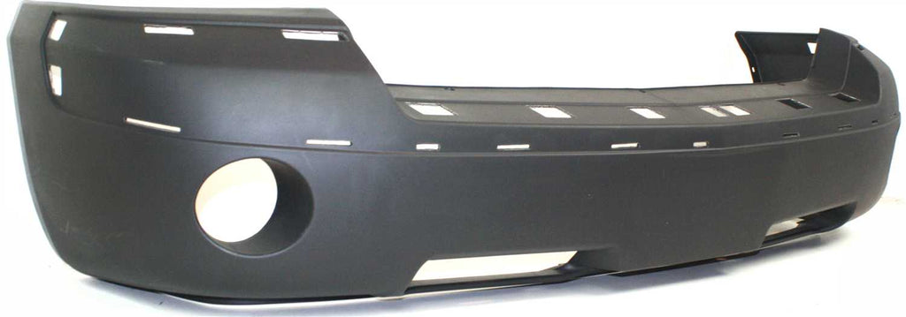 DAKOTA 05-07 FRONT BUMPER COVER, Textured, w/ Molding holes; w/ Fog Light Holes