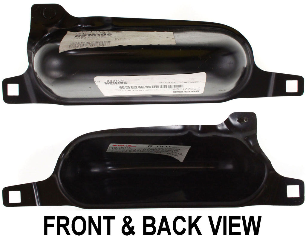 DODGE FULL SIZE P/U 1500 06-08 FRONT BUMPER BRACKET LH, Upper, w/ Chrome