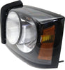 Head Lamp Left Driver Side For 2006-2007 Dodge Dakota Assembly Halogen Black Interior Replacement D100140