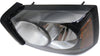 Head Lamp Left Driver Side For 2006-2007 Dodge Dakota Assembly Halogen Black Interior Replacement D100140