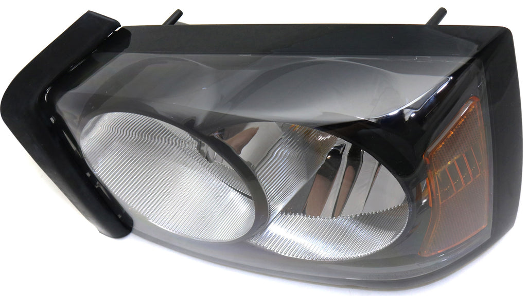Head Lamp Left Driver Side For 2006-2007 Dodge Dakota Assembly Halogen Black Interior Replacement D100140