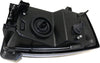 Head Lamp Left Driver Side For 2006-2007 Dodge Dakota Assembly Halogen Black Interior Replacement D100140