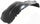CARAVAN/VOYAGER 96-00 FRONT FENDER LINER RH, (CARAVAN w/o Sport Package)