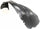 CARAVAN/VOYAGER 96-00 FRONT FENDER LINER LH, (CARAVAN w/o Sport Package)