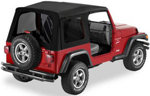 BESTOP SUPERTOP SOFT TOP REPLACEMENT SKIN, BLACK DIAMOND