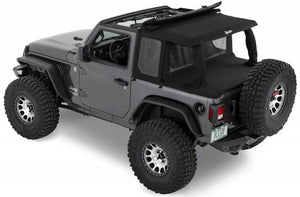 Halftop Conversion Kit - '18-21 Wrangler JL 2-Door (Black Twill)