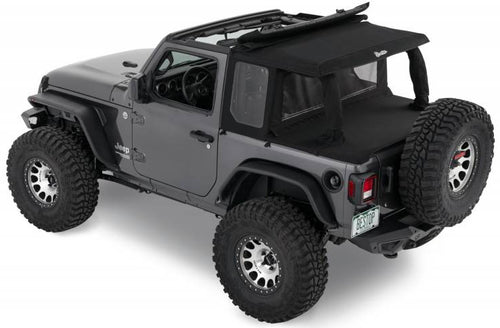 Halftop Conversion Kit - '18-21 Wrangler JL 2-Door (Black Twill)