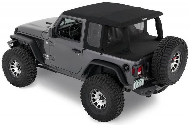 Halftop Conversion Kit - '18-21 Wrangler JL 2-Door (Black Twill)