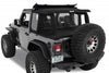 Halftop Conversion Kit - '18-21 Wrangler JL 2-Door (Black Twill)