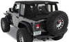 Halftop Conversion Kit - '18-21 Wrangler JL 2-Door (Black Twill)