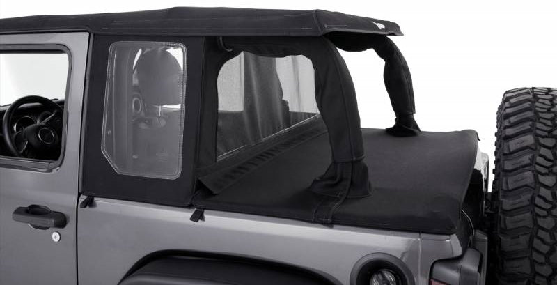 Halftop Conversion Kit - '18-21 Wrangler JL 2-Door (Black Twill)