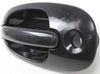 TOWN AND COUNTRY 96-00 FRONT EXTERIOR DOOR HANDLE LH, Smooth Black, w/ Keyhole, Plastic