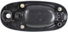 TOWN AND COUNTRY 96-00 FRONT EXTERIOR DOOR HANDLE LH, Smooth Black, w/ Keyhole, Plastic