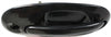 TOWN AND COUNTRY 96-00 FRONT EXTERIOR DOOR HANDLE LH, Smooth Black, w/ Keyhole, Plastic
