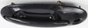 TOWN AND COUNTRY 96-00 FRONT EXTERIOR DOOR HANDLE LH, Smooth Black, w/ Keyhole, Plastic