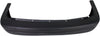 Rear Bumper Cover Textured For 2004-2006 Dodge Durango Replacement D760115