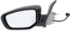 DART 14-15 MIRROR LH, Power, Manual Folding, Heated, Paintable, w/o Puddle and Signal Lights