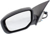 DART 14-15 MIRROR LH, Power, Manual Folding, Heated, Paintable, w/o Puddle and Signal Lights