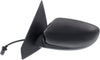 DART 14-15 MIRROR LH, Power, Manual Folding, Heated, Paintable, w/o Puddle and Signal Lights