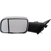 RAM 1500 P/U 19-21 TOWING MIRROR LH, Power, Manual Folding, Heated, Chrome, w/ Memory, Puddle Light, and Signal Light, w/o BSD and Surround View Camera