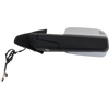 RAM 1500 P/U 19-21 TOWING MIRROR LH, Power, Manual Folding, Heated, Chrome, w/ Memory, Puddle Light, and Signal Light, w/o BSD and Surround View Camera