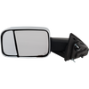 RAM 1500 P/U 19-21 TOWING MIRROR LH, Power, Manual Folding, Heated, Chrome, w/ Memory, Puddle Light, and Signal Light, w/o BSD and Surround View Camera
