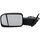 RAM 1500 P/U 20-22 TOWING MIRROR LH, Power, Manual Folding, Heated, Textured, w/ Memory, Puddle Light, Signal Light, and Temp Sensor, w/o BSD and Surround View Camera