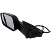 RAM 1500 P/U 20-22 TOWING MIRROR LH, Power, Manual Folding, Heated, Textured, w/ Memory, Puddle Light, Signal Light, and Temp Sensor, w/o BSD and Surround View Camera
