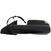RAM 1500 P/U 20-22 TOWING MIRROR LH, Power, Manual Folding, Heated, Textured, w/ Memory, Puddle Light, Signal Light, and Temp Sensor, w/o BSD and Surround View Camera