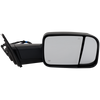RAM 1500 P/U 20-22 TOWING MIRROR RH, Power, Manual Folding, Heated, Textured, w/ BSD, Memory, Puddle Light, and Signal Light, w/o Surround View Camera