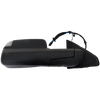 RAM 1500 P/U 20-22 TOWING MIRROR RH, Power, Manual Folding, Heated, Textured, w/ BSD, Memory, Puddle Light, and Signal Light, w/o Surround View Camera