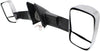 RAM 1500 P/U 1500 02-08/RAM 2500/3500 P/U 03-09 TOWING MIRROR RH AND LH, Manual Adjust, Manual Folding, Non-Heated, Chrome, w/ Signal Light, Dual Glass