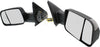 RAM 1500 P/U 1500 02-08/RAM 2500/3500 P/U 03-09 TOWING MIRROR RH AND LH, Manual Adjust, Manual Folding, Non-Heated, Paintable, w/ Puddle and Signal Lights, Dual Glass