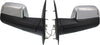 RAM 1500 P/U 1500 02-08/RAM 2500/3500 P/U 03-09 TOWING MIRROR RH AND LH, Power, Manual Folding, Heated, Chrome, w/ Signal Light, Dual Glass
